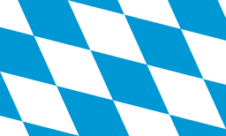 Flagge von Bayern