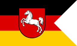 Flagge von Niedersachsen