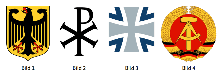 Which was the coat of arms of the German Democratic Republic?