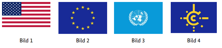 Which is the flag of the European Union?