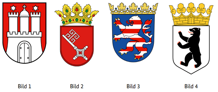 Which coat of arms belongs to the state of Berlin?