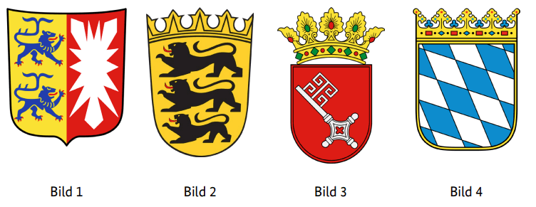 Which coat of arms belongs to the Free Hanseatic City of Bremen?