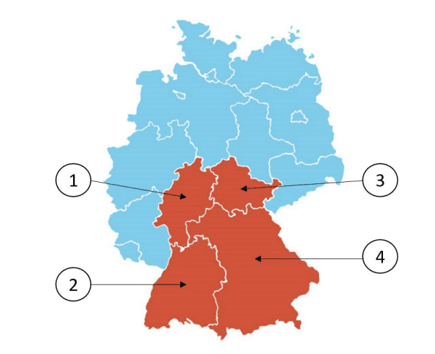 Which federal state is Bavaria?